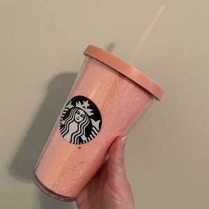 Starbucks Pink Glitter Grande Tumbler
